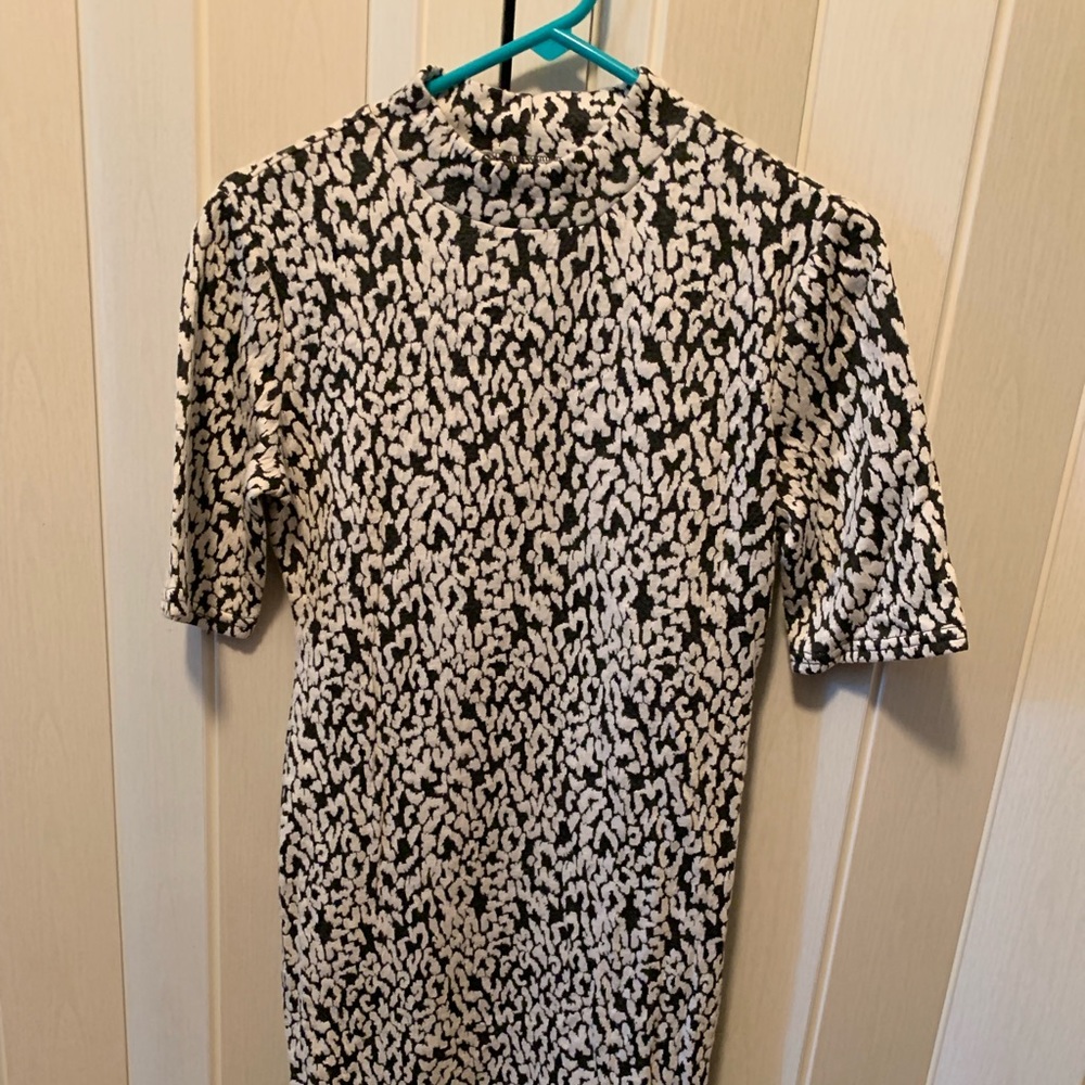 Leopard bodycon Mini Dress